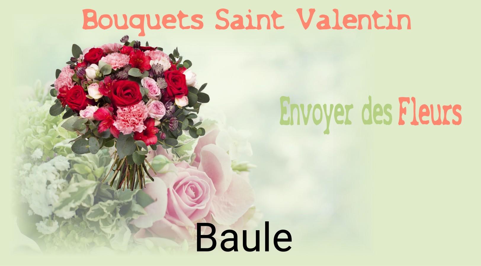Roses de Saint-Valentin livrées à Baule